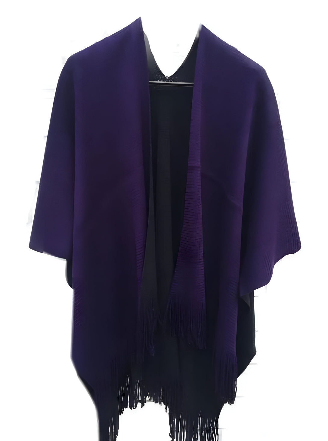Poncho Femme Asymétrique

