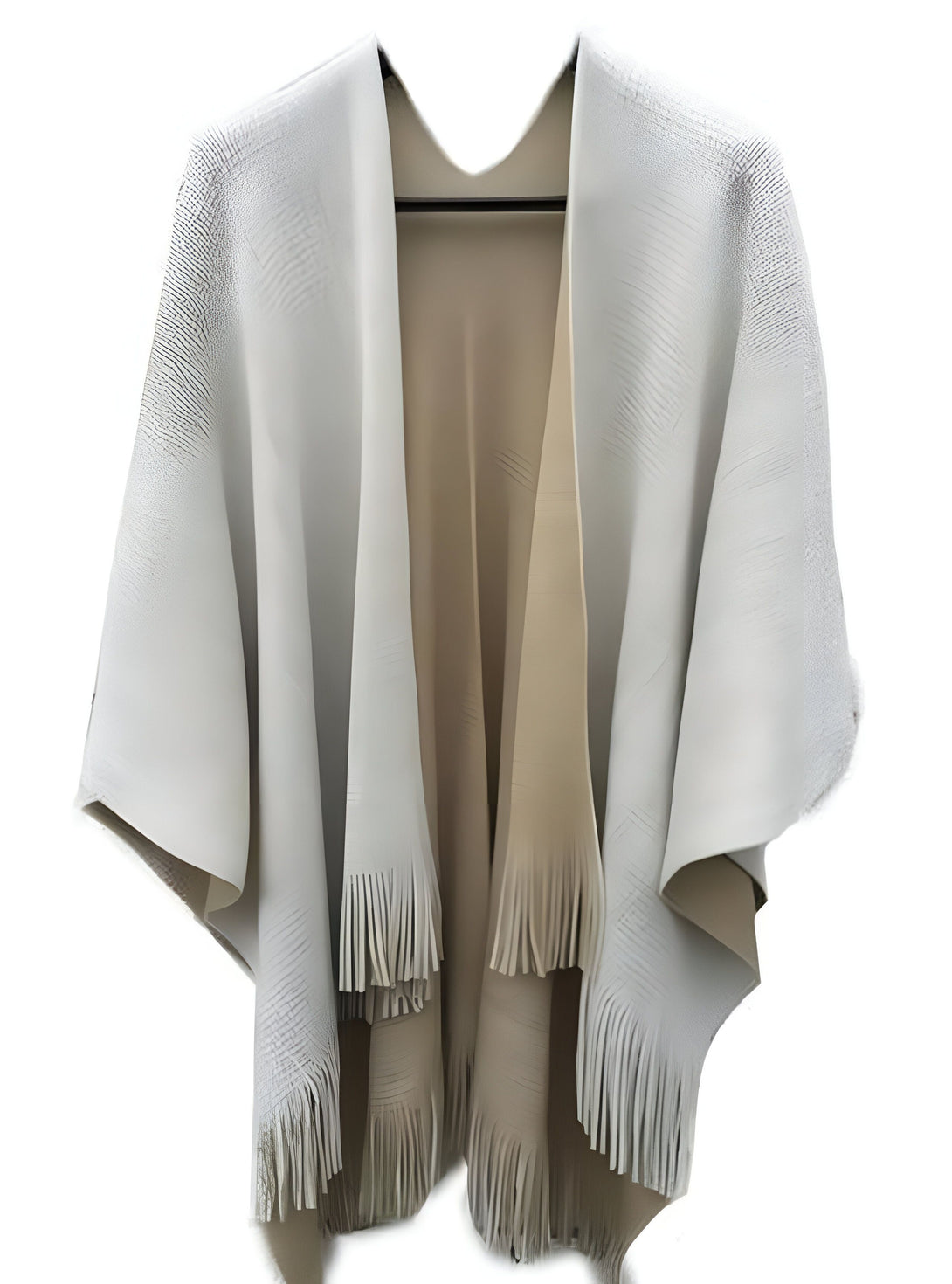 Poncho Femme Asymétrique
