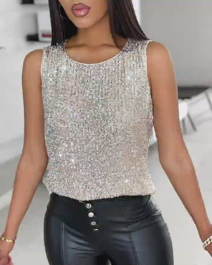 ZARA GIRLS: SUPERBE DÉBARDEUR BLANC NOEUD SEQUINS