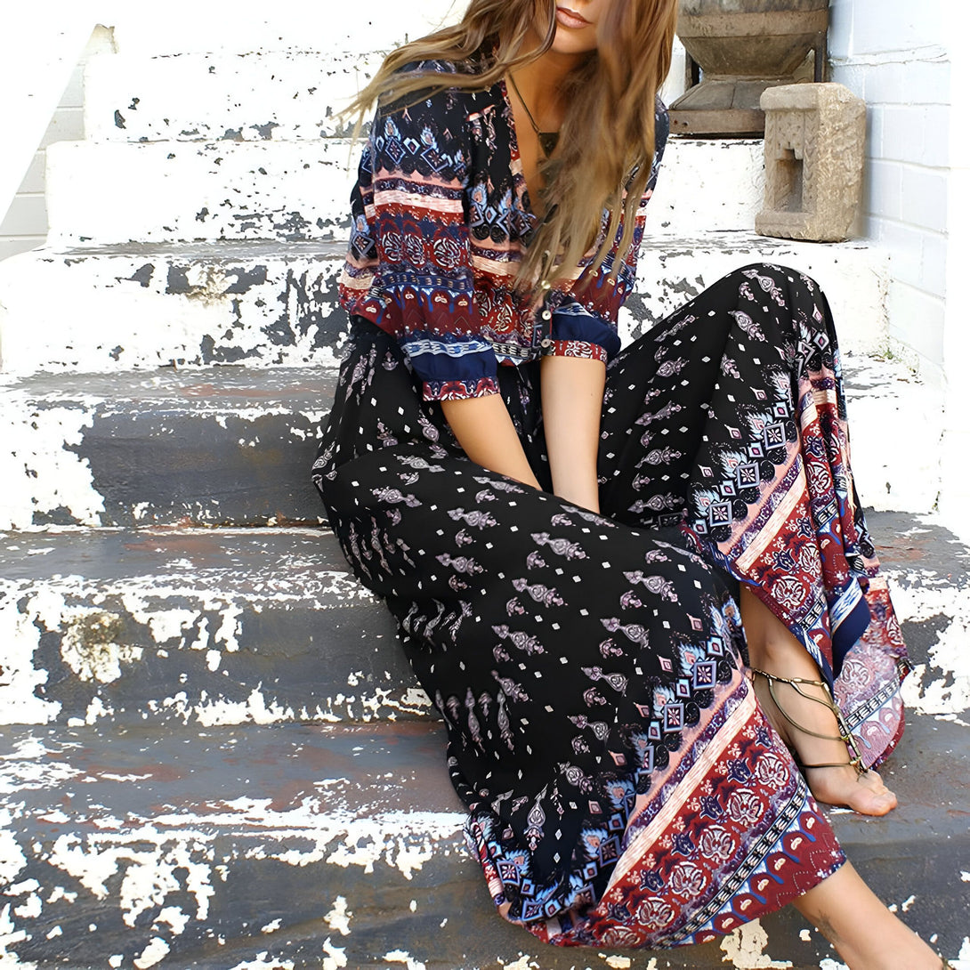 Robe Bohème Chic Femme Été
