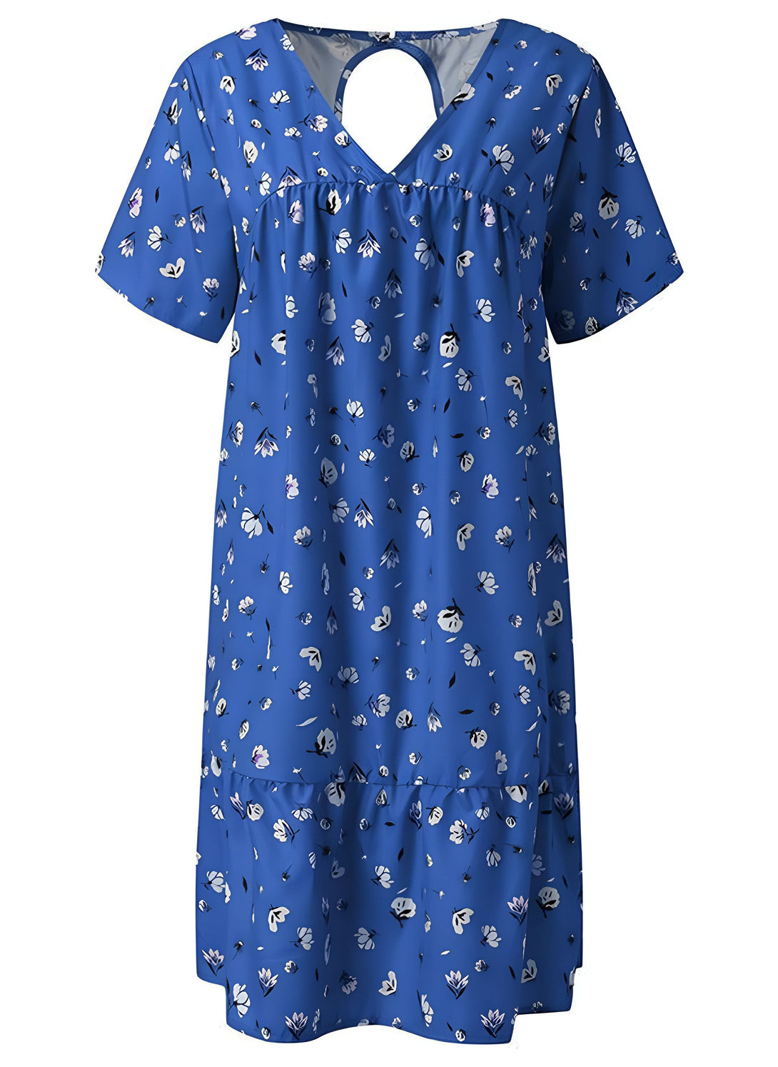 Robe d'été florale rouge
