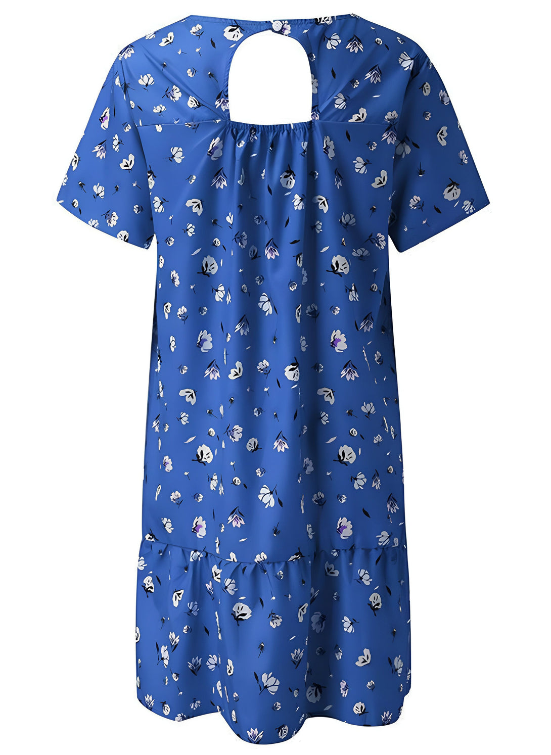 Robe d'été florale rouge
