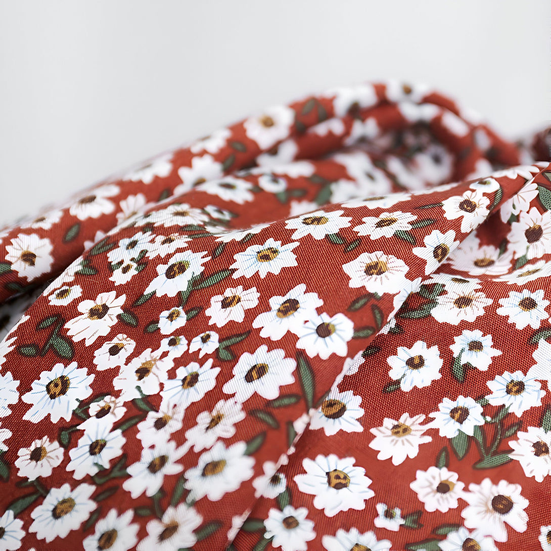 Robe Longue Bohème Fleurie Col V
