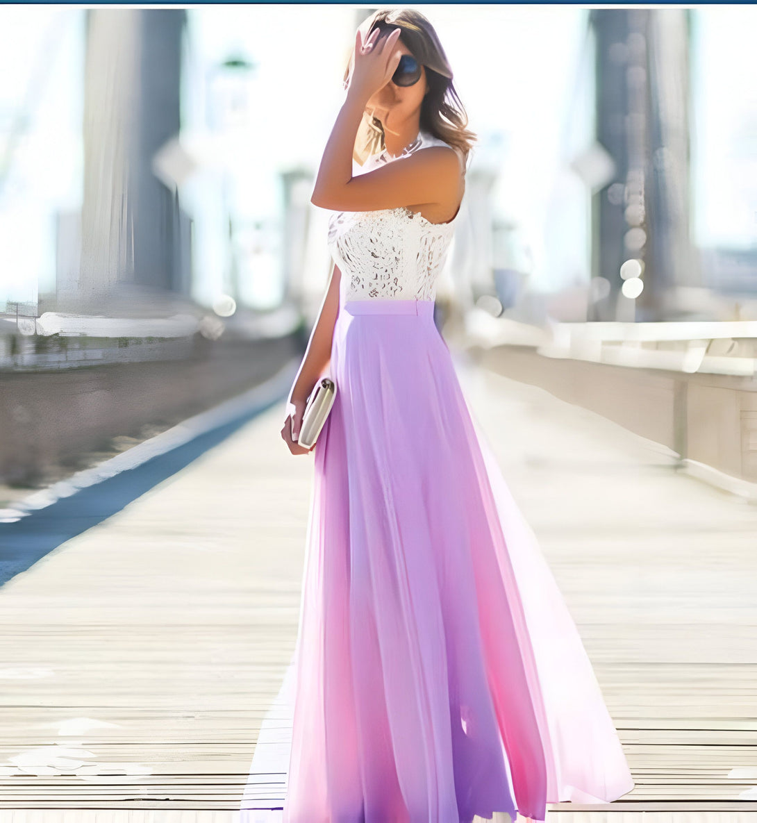 Robe Longue Féminine Cérémonie
