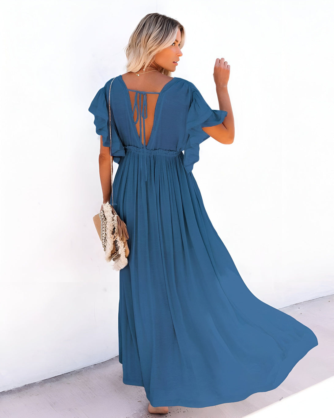 Robe Maxi Bohème Coton Été
