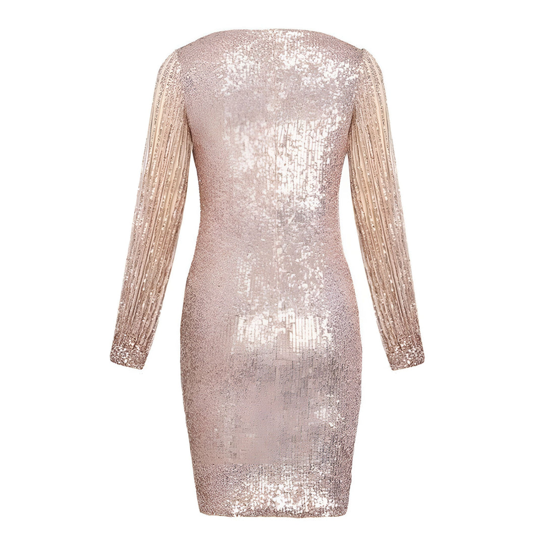 Robe Soirée Paillettes Femme Chic
