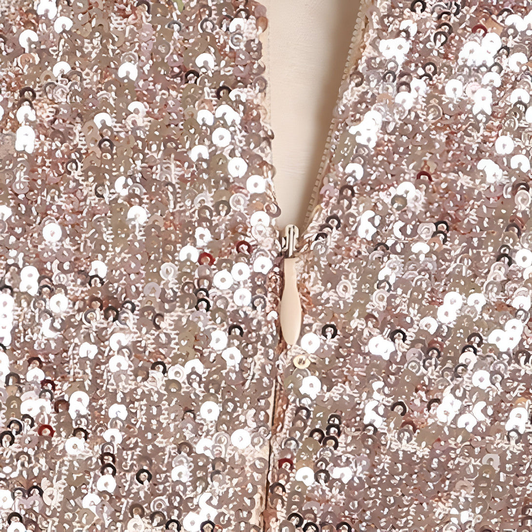 Robe Soirée Paillettes Femme Chic
