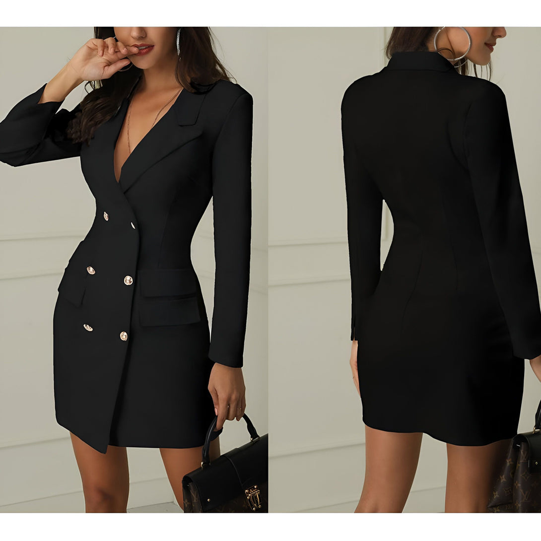 Robe-tailleur élégante femme
