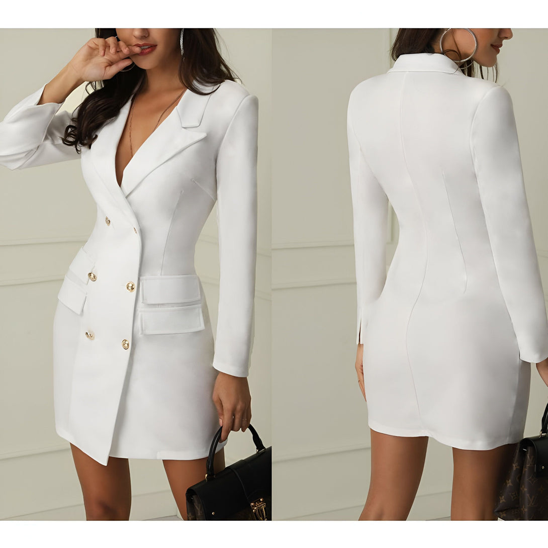 Robe-tailleur élégante femme
