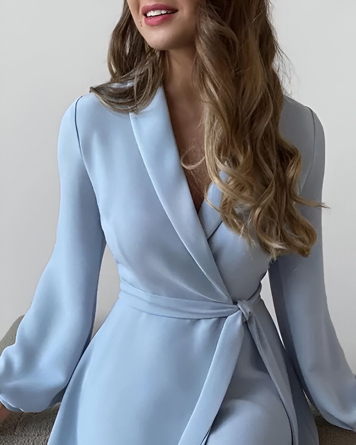 robe portefeuille longue travail