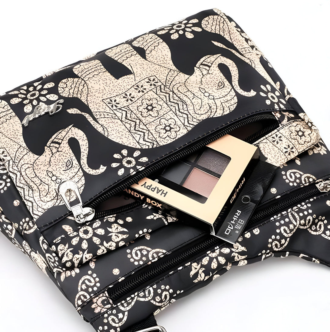 Sac à Bandoulière Femme Éléphants
