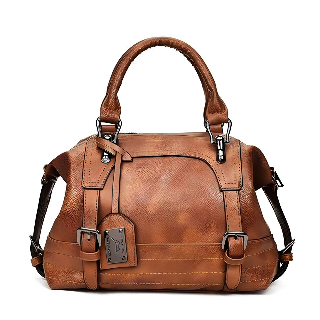 Sac à Main Femme Cuir Vintage Grande Capacité
