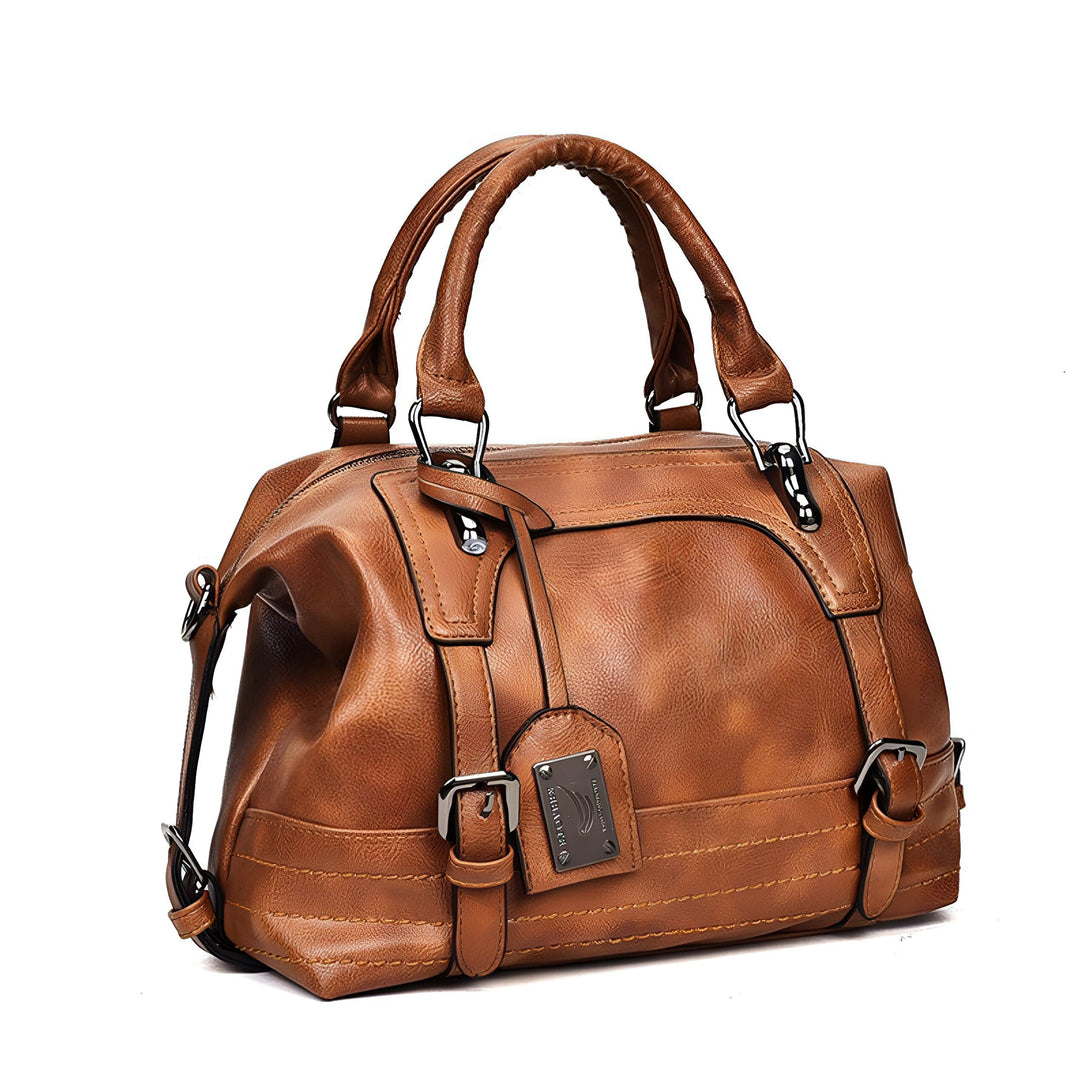 Sac à Main Femme Cuir Vintage Grande Capacité
