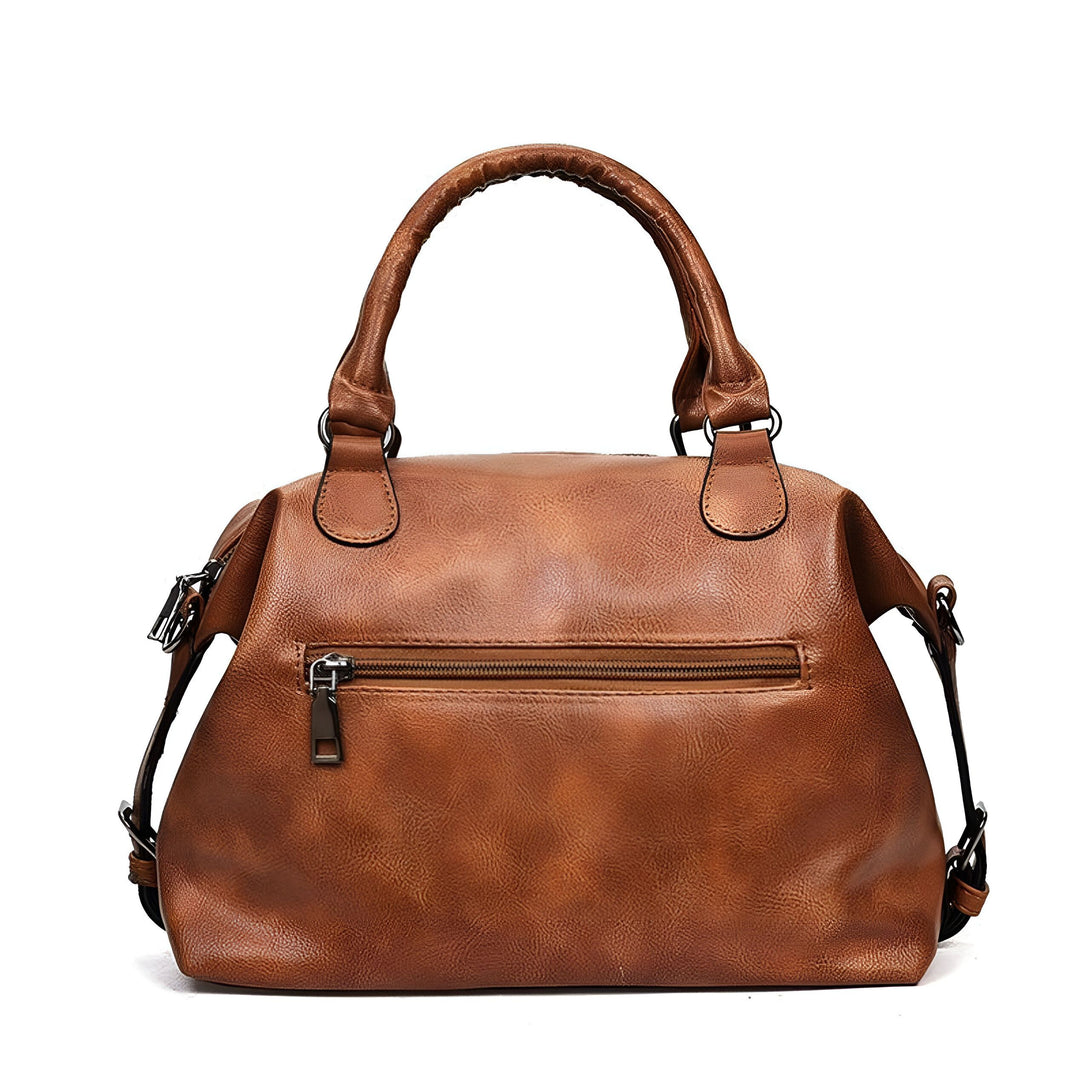 Sac à Main Femme Cuir Vintage Grande Capacité
