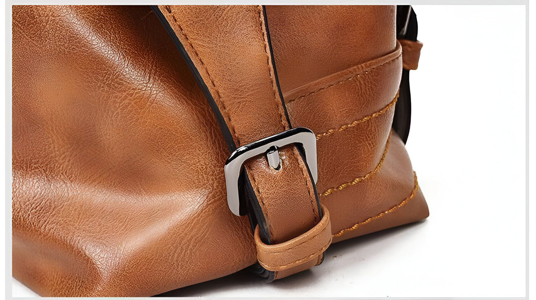 Sac à Main Femme Cuir Vintage Grande Capacité
