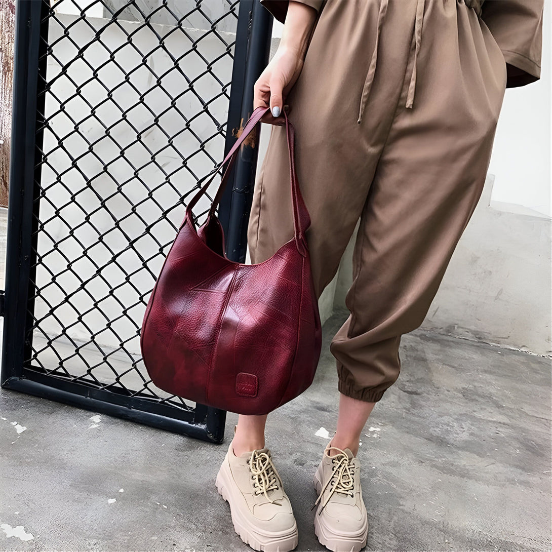 Sac Cabas Femme Cuir Grande Capacité
