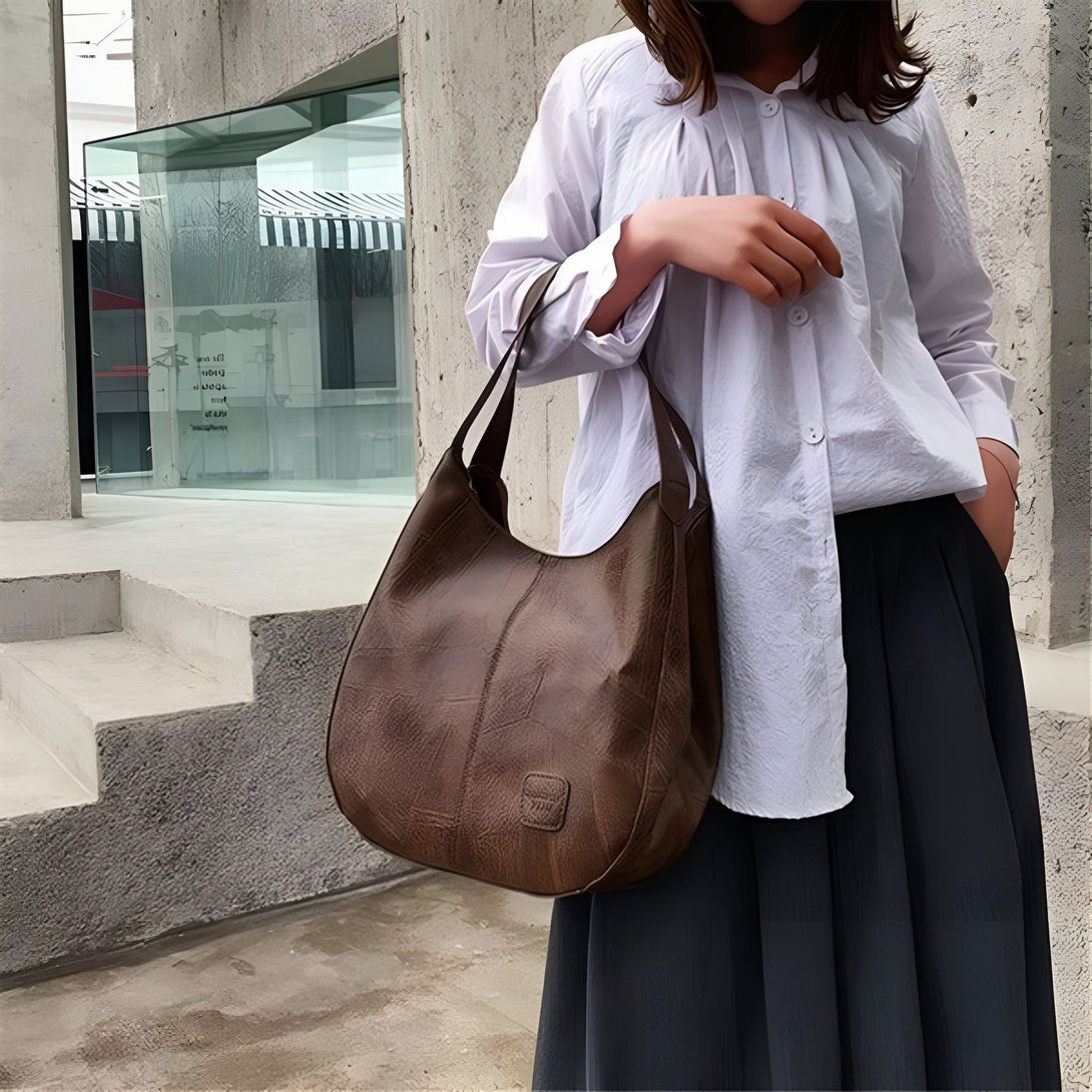 Sac Cabas Femme Cuir Grande Capacité
