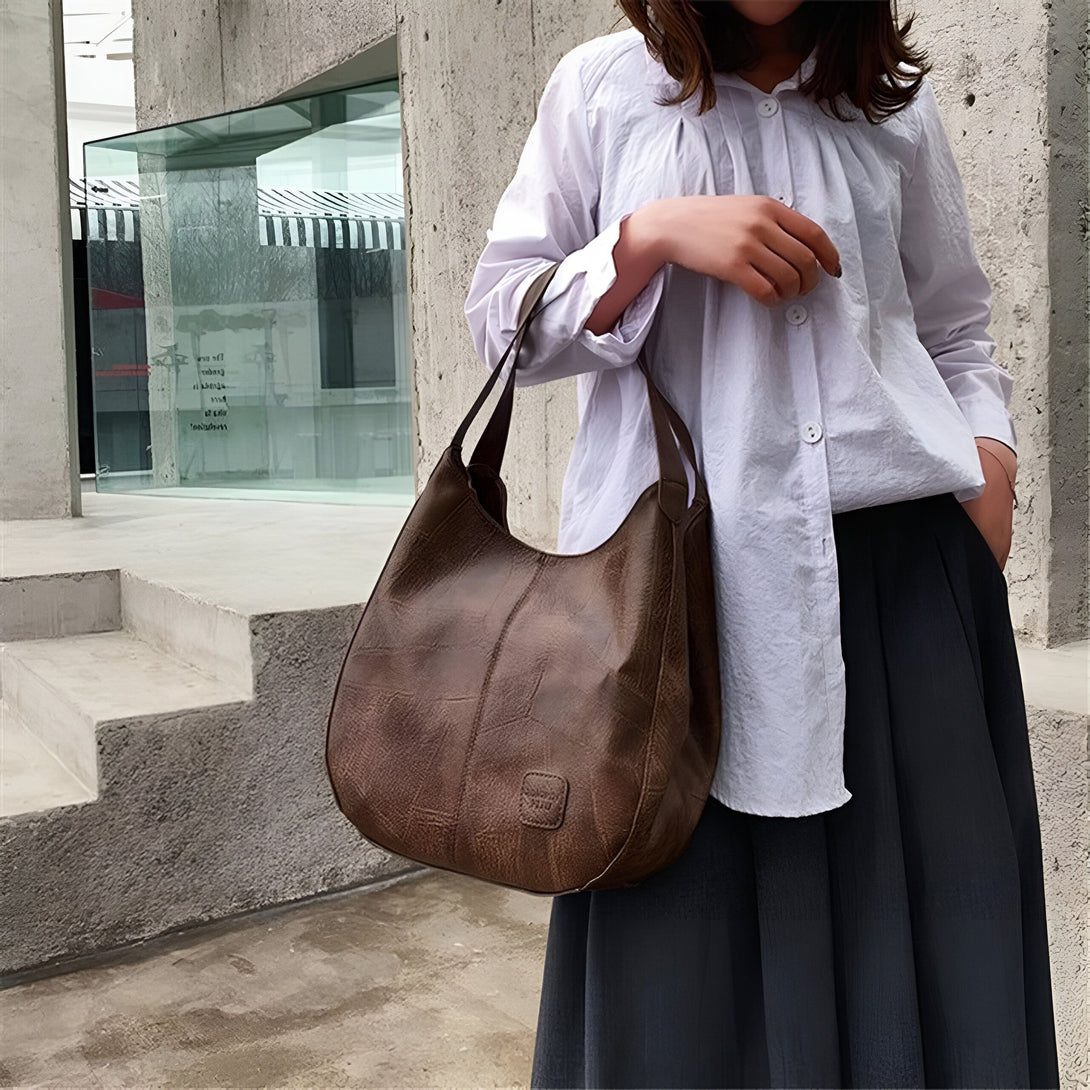 Sac Cabas Femme Cuir Grande Capacité
