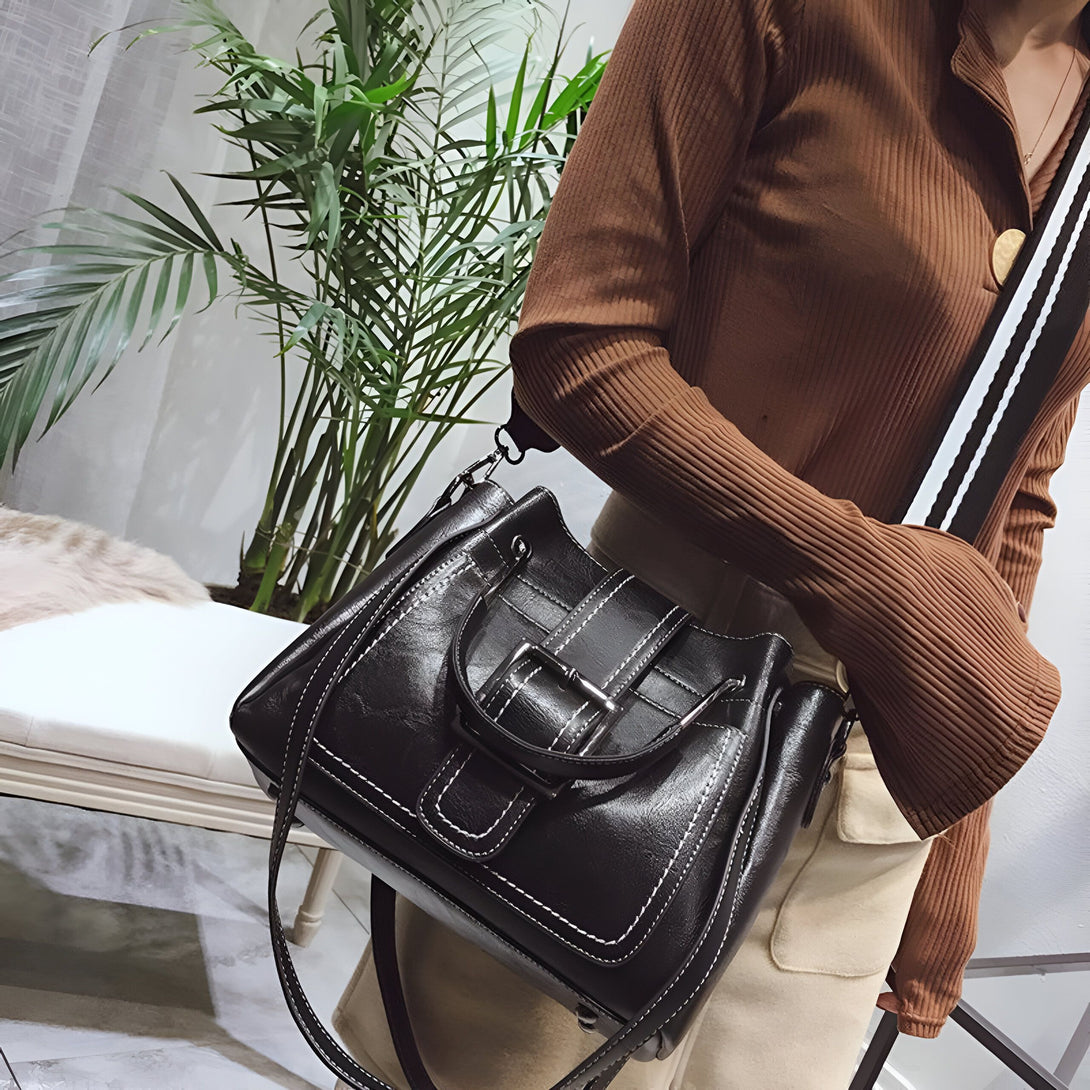Sac Cabas Femme Cuir Vintage
