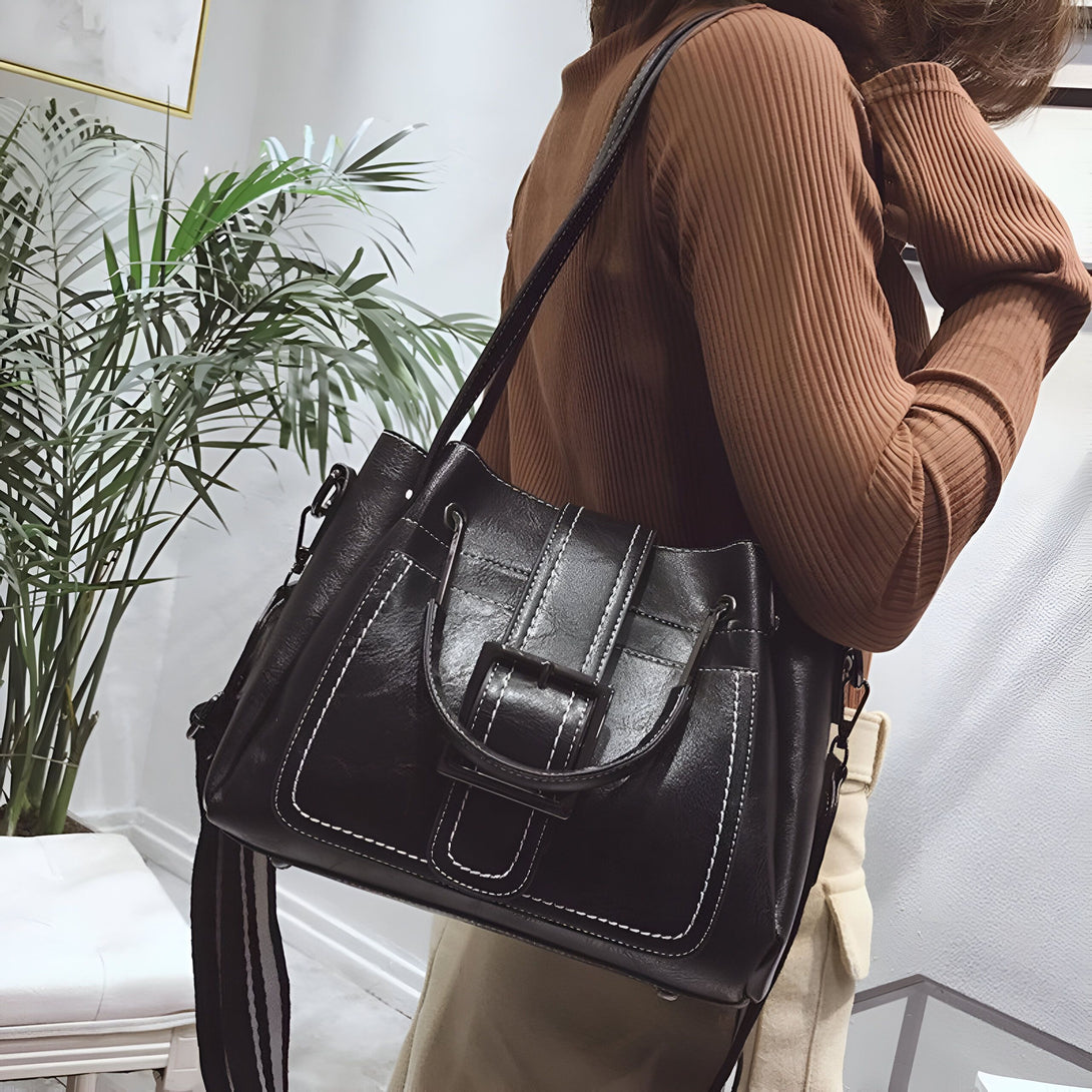 Sac Cabas Femme Cuir Vintage
