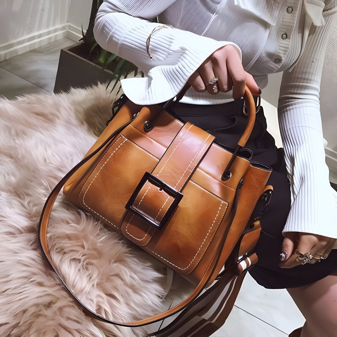 Sac Cabas Femme Cuir Vintage
