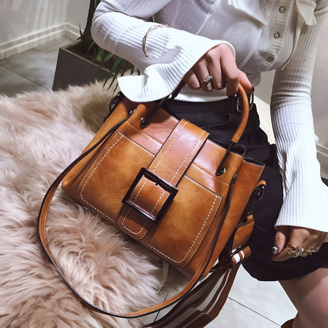 Sac Cabas Femme Cuir Vintage
