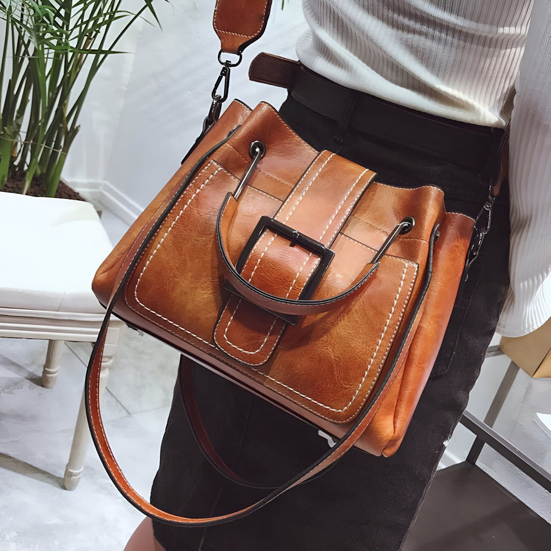 Sac Cabas Femme Cuir Vintage
