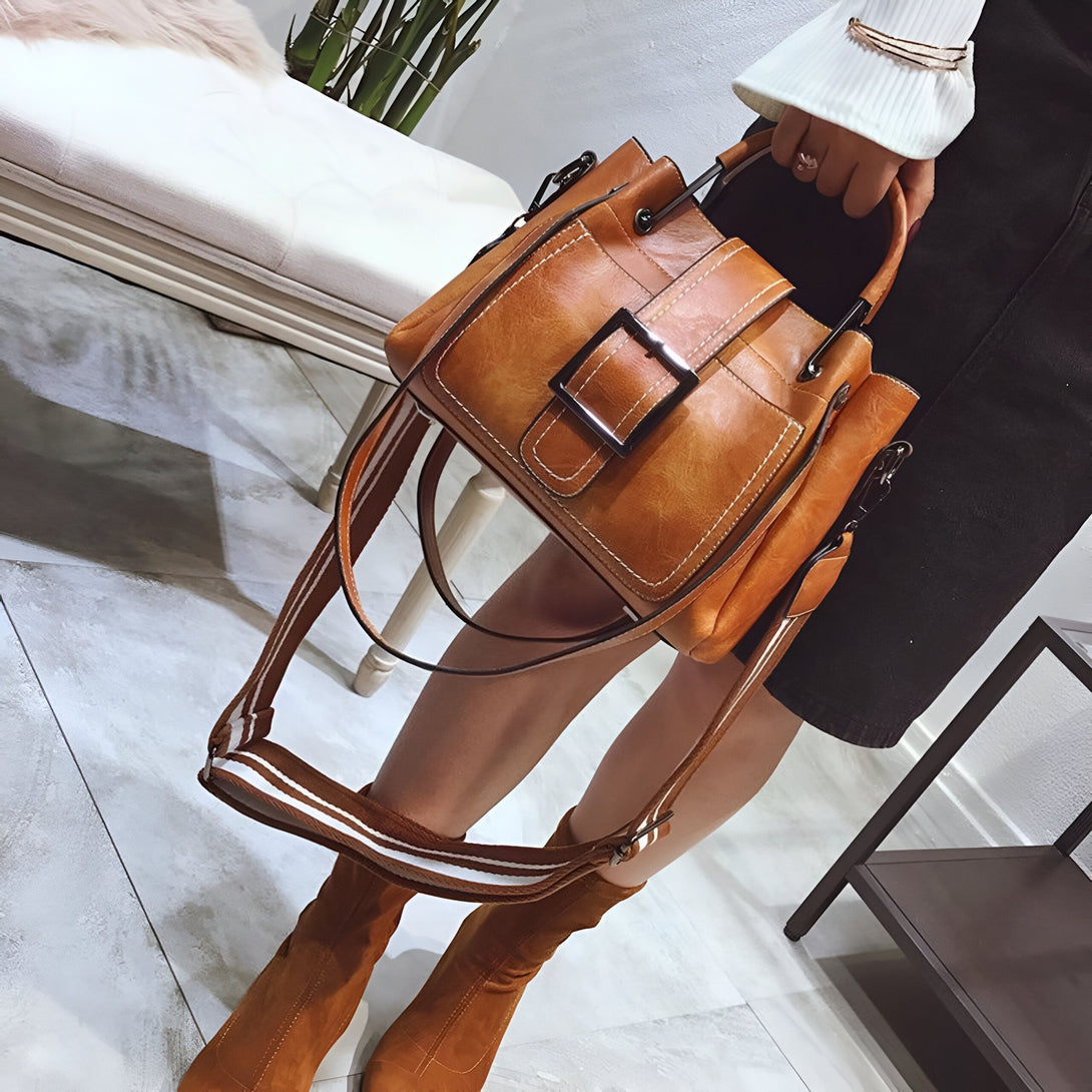 Sac Cabas Femme Cuir Vintage
