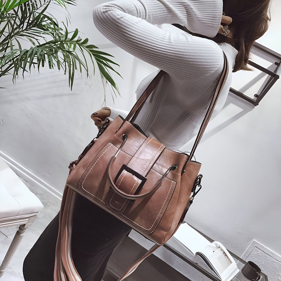Sac Cabas Femme Cuir Vintage
