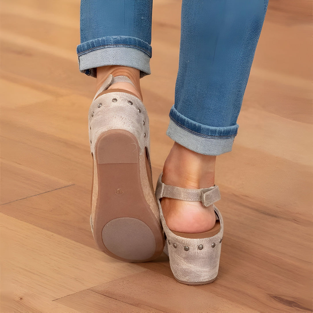 Sandales Compensées Femme Confort Été
