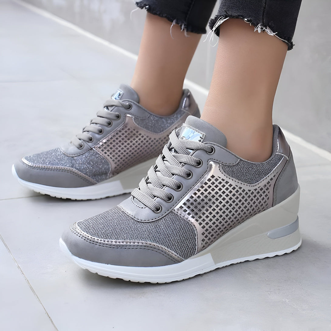 Sneakers Compensées Femme - Confort & Style
