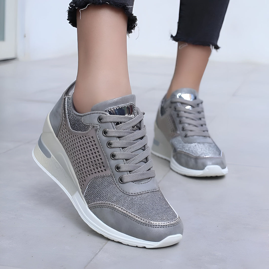 Sneakers Compensées Femme - Confort & Style
