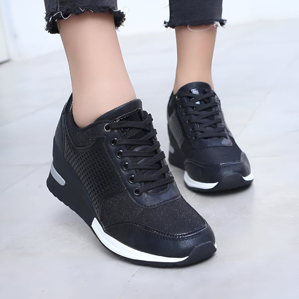 Sneakers Compensées Femme - Confort & Style
