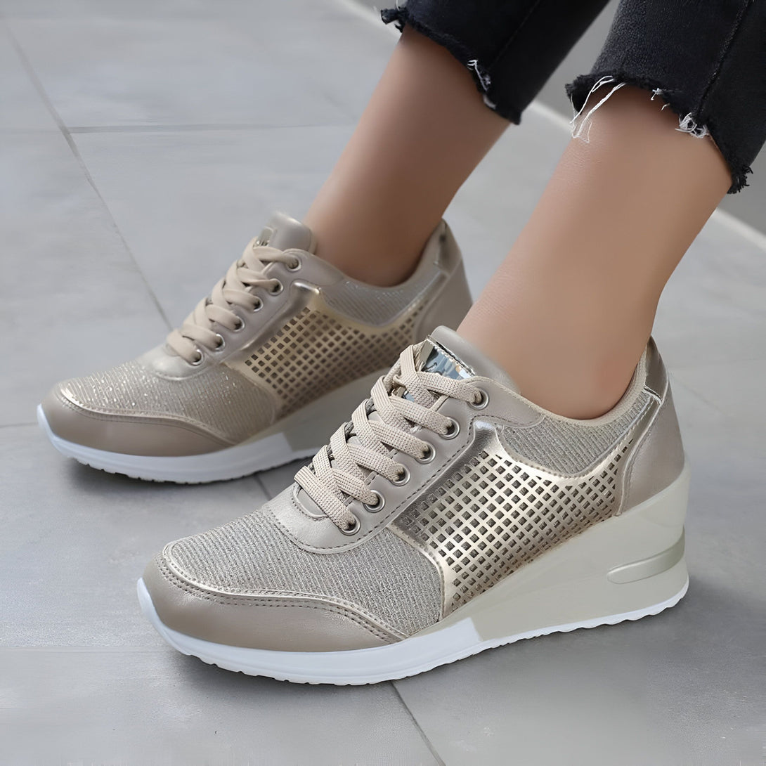 Sneakers Compensées Femme - Confort & Style
