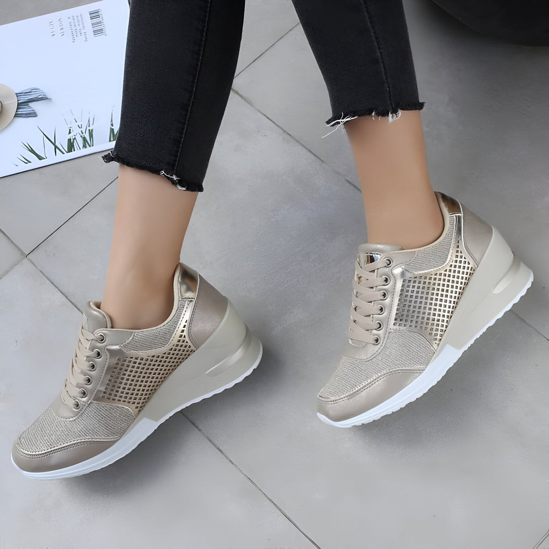 Sneakers Compensées Femme - Confort & Style
