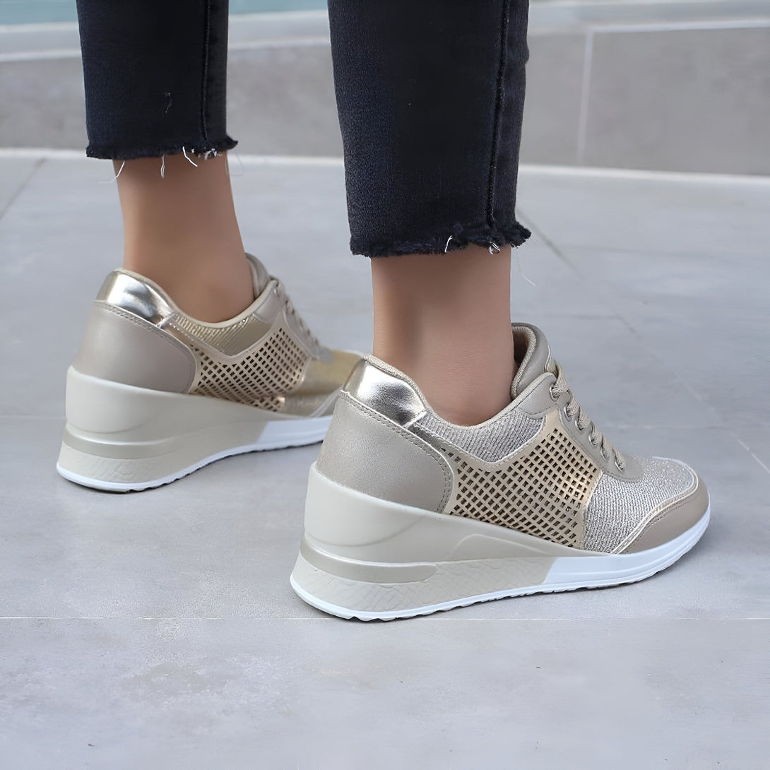Sneakers Compensées Femme - Confort & Style
