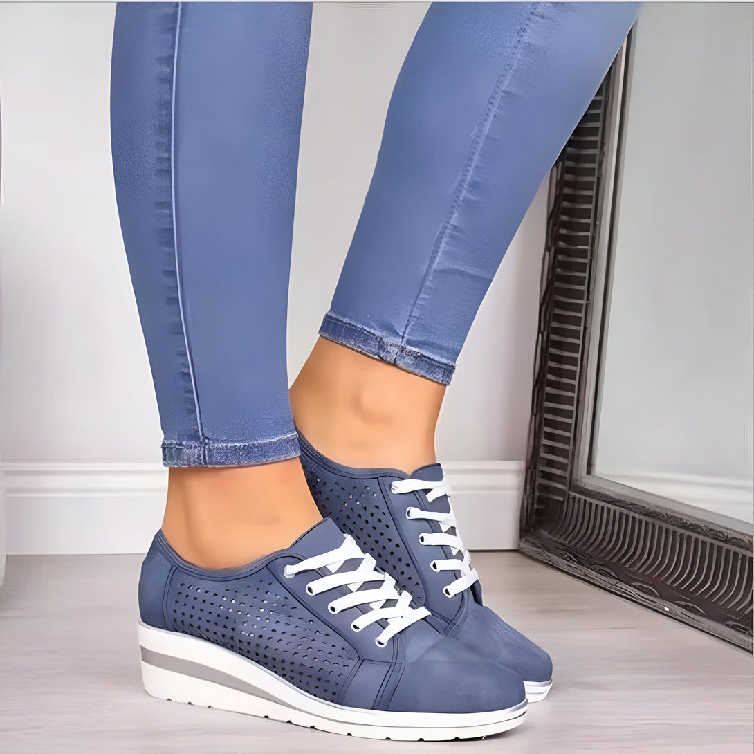 Sneakers compensées femme été
