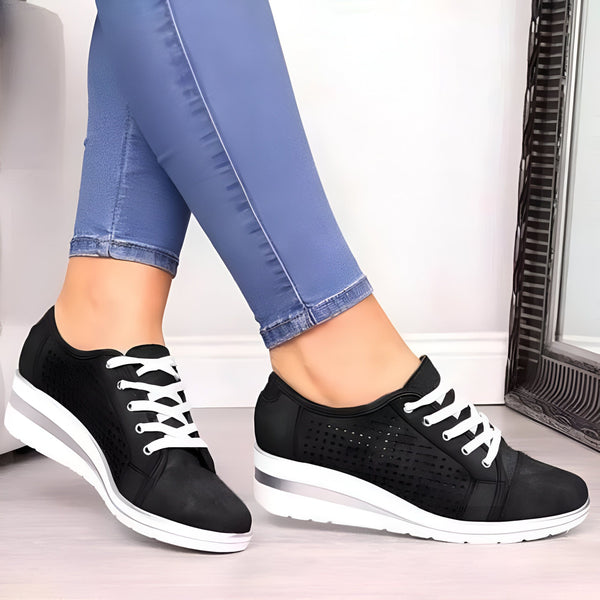Sneakers compensées femme été
