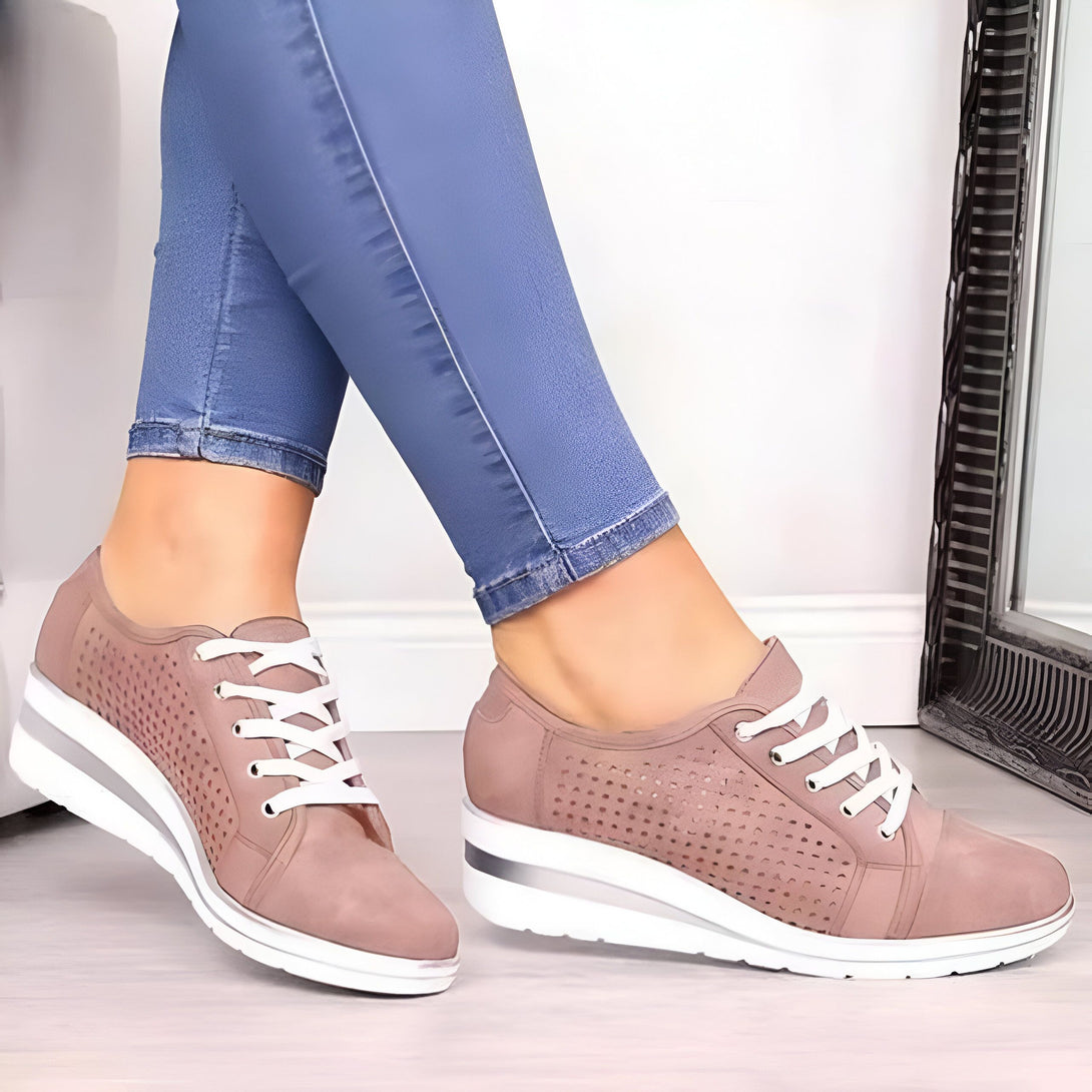 Sneakers compensées femme été
