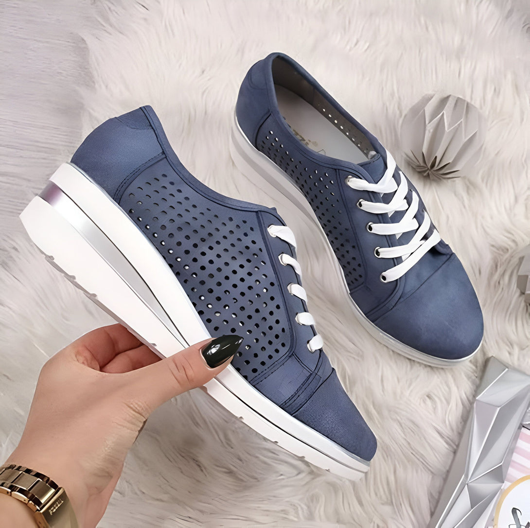Sneakers compensées femme été
