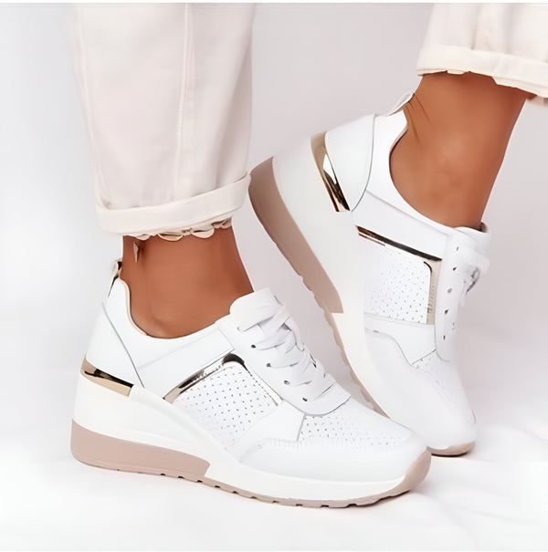 Sneakers Compensées Femme Printemps Automne

