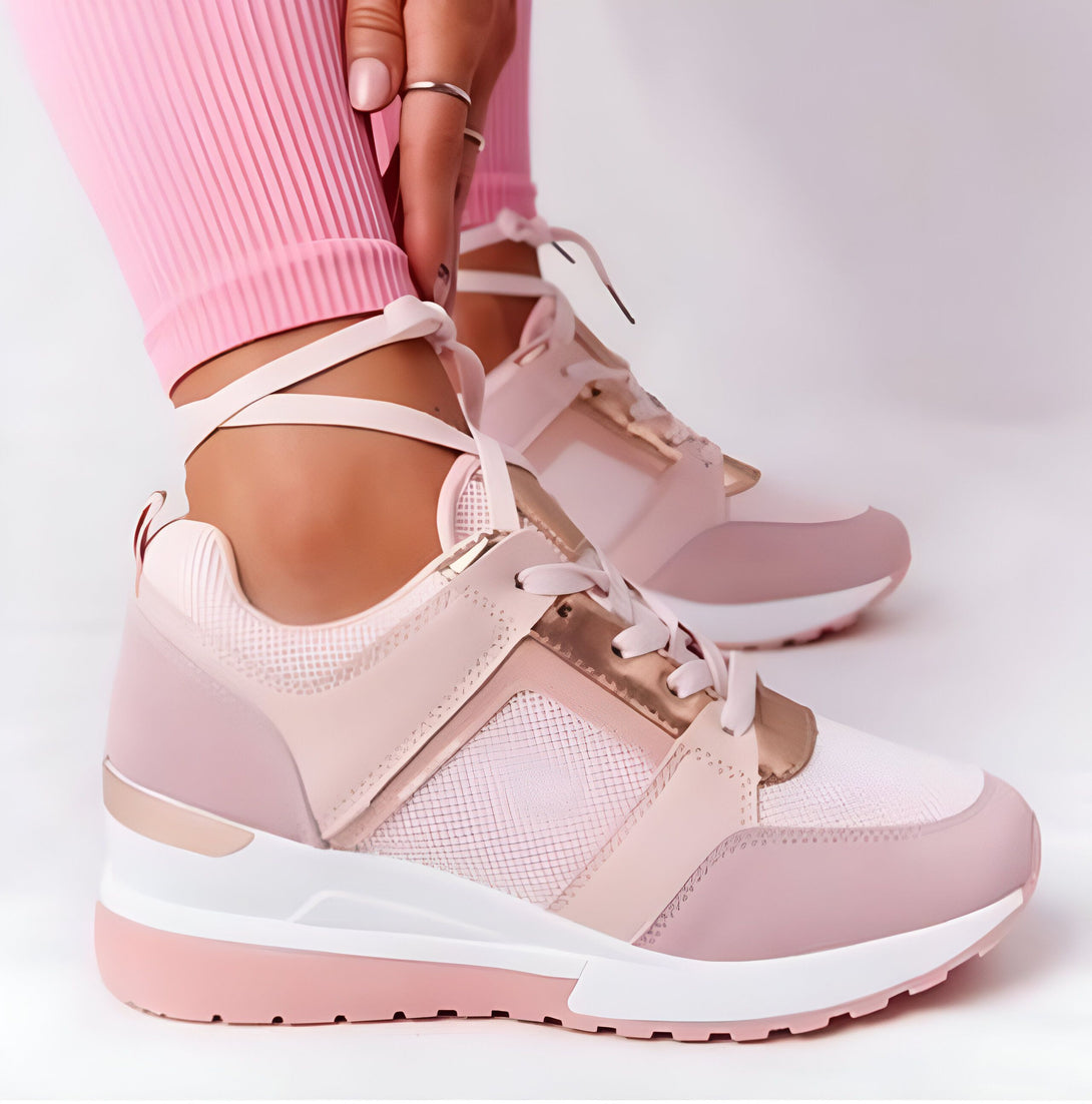 Sneakers Compensées Femme Printemps Automne
