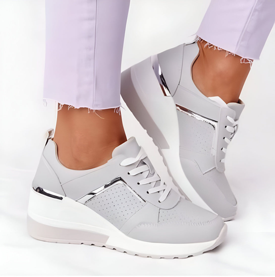Sneakers Compensées Femme Printemps Automne
