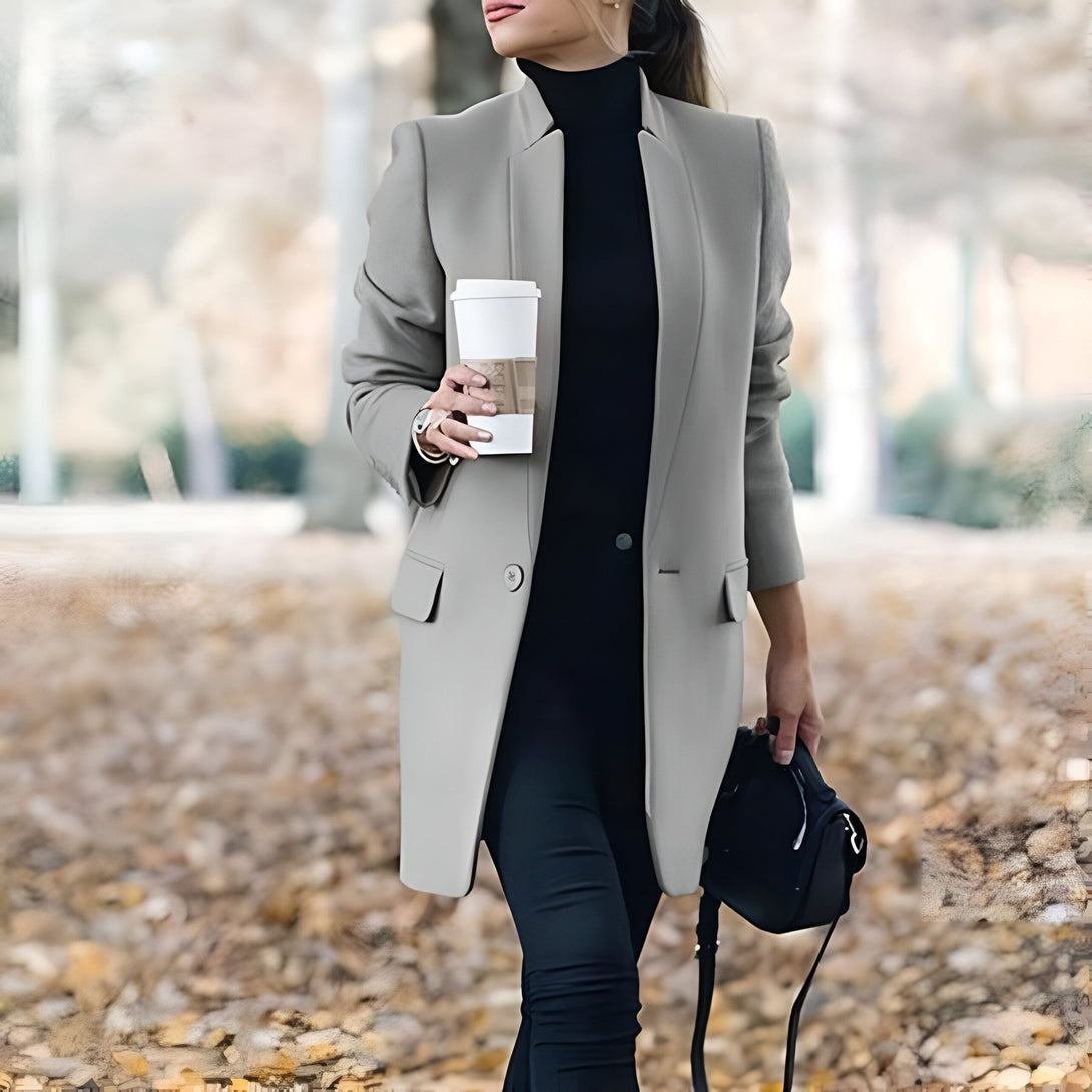 Veste Femme Classique Chic Automne-Hiver
