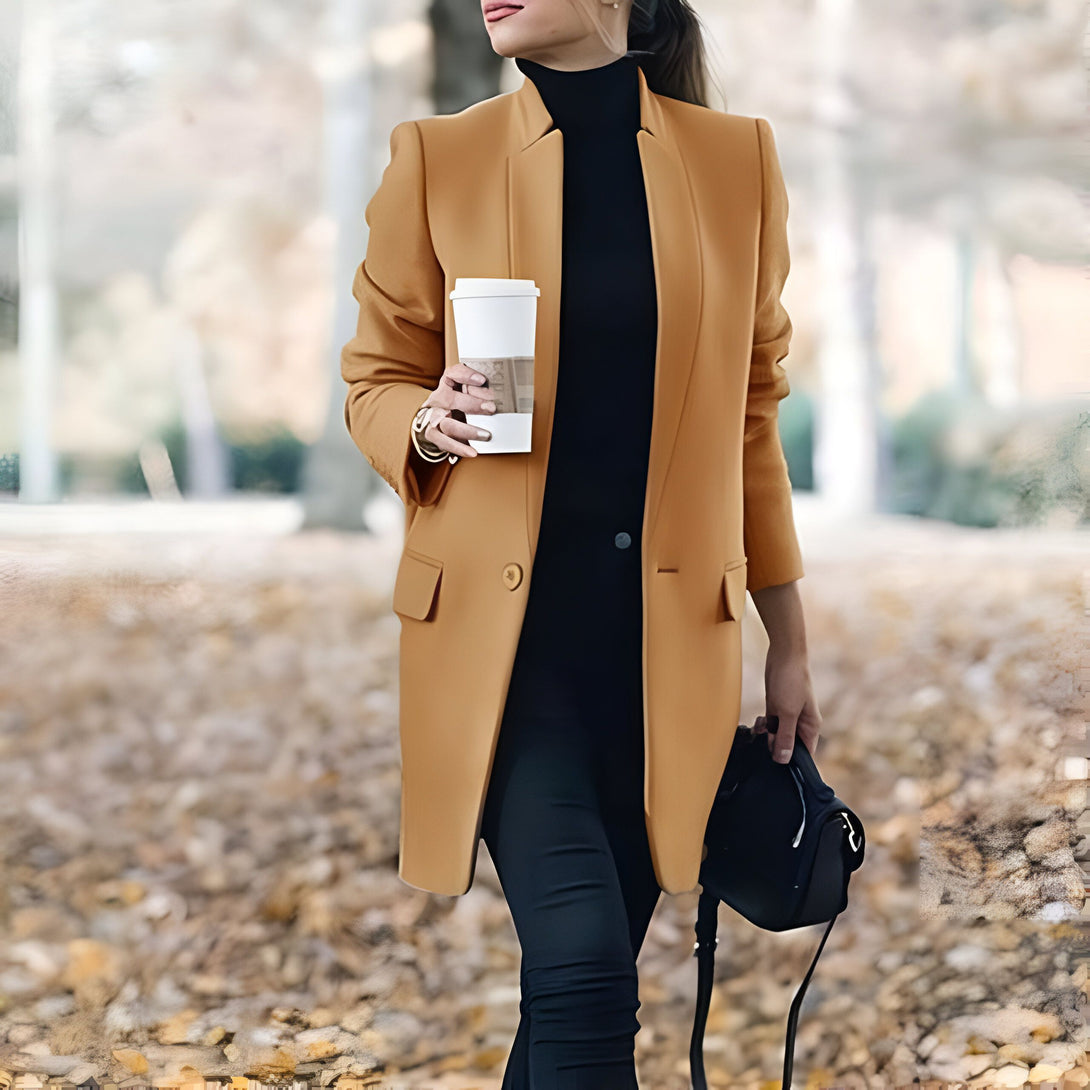 Veste Femme Classique Chic Automne-Hiver
