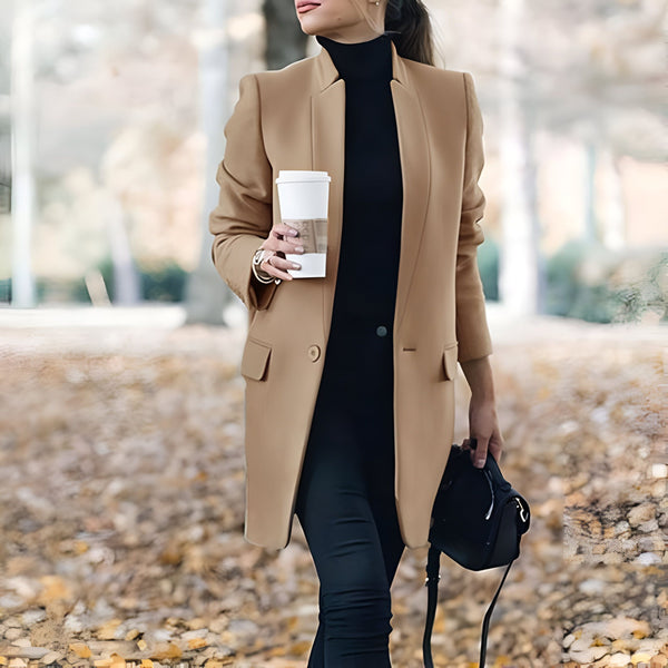 Veste Femme Classique Chic Automne-Hiver
