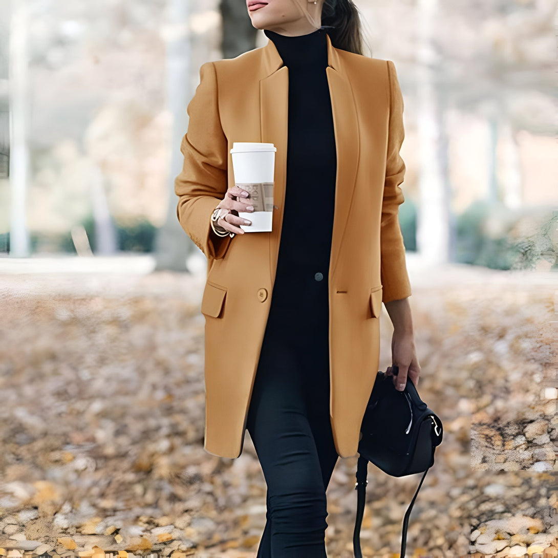 Veste Femme Classique Chic Automne-Hiver
