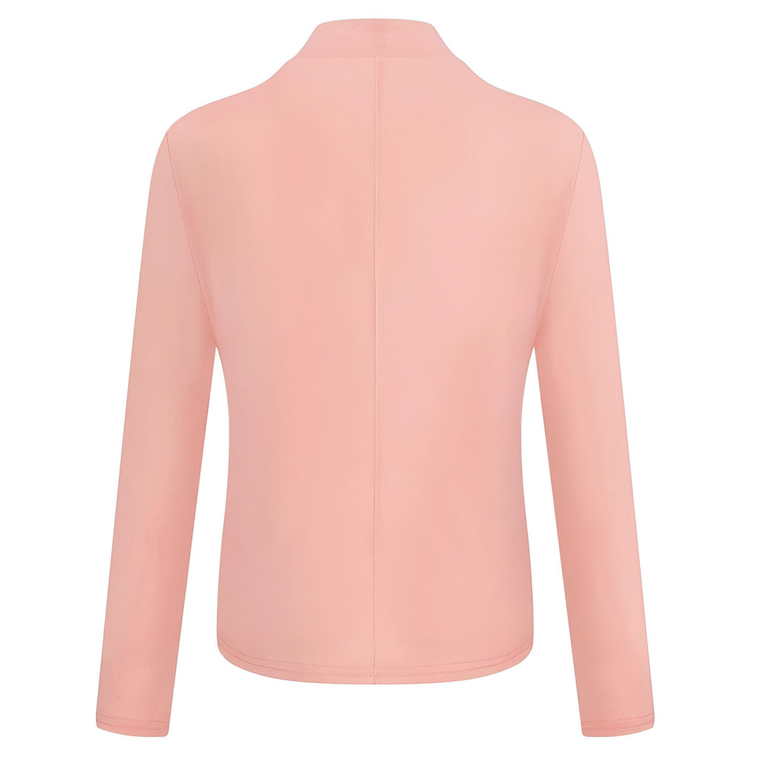 Veste Femme Élégante Col Officier
