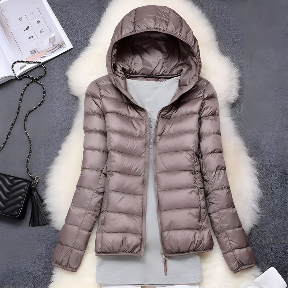 Veste Femme Légère à Capuche Printemps/Automne
